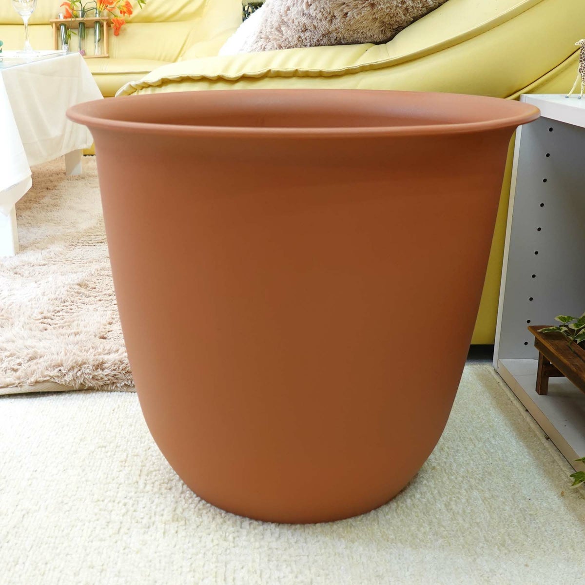 ブラウン鉢カバー（プラ鉢カバー）10号用