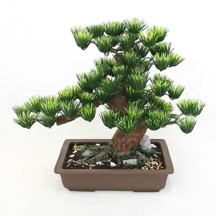 盆栽12 楽天市場】【工芸盆栽】長角 12号（デラックス）【Bonsai of imitation