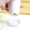 ホワイト陶器鉢 丸形 10.5cm+陶器製の鉢皿