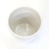 土を使わないミニ観葉植物用　陶器鉢 丸形