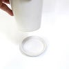 パキラ 4号 ホワイト陶器鉢 お皿付き